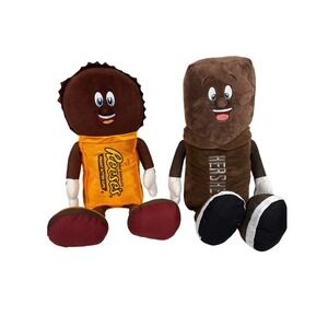 Hershey's and Reese's Peanut Butter Cup Plush Character Set The Petting Zoo 28"